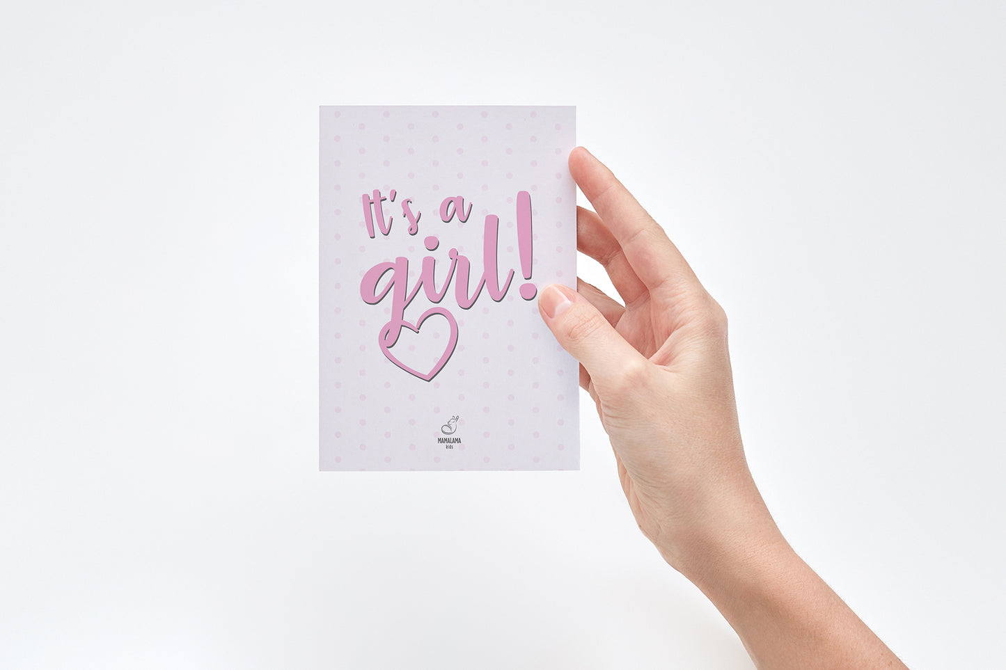 Gender reveal Llama toy gift box Off white