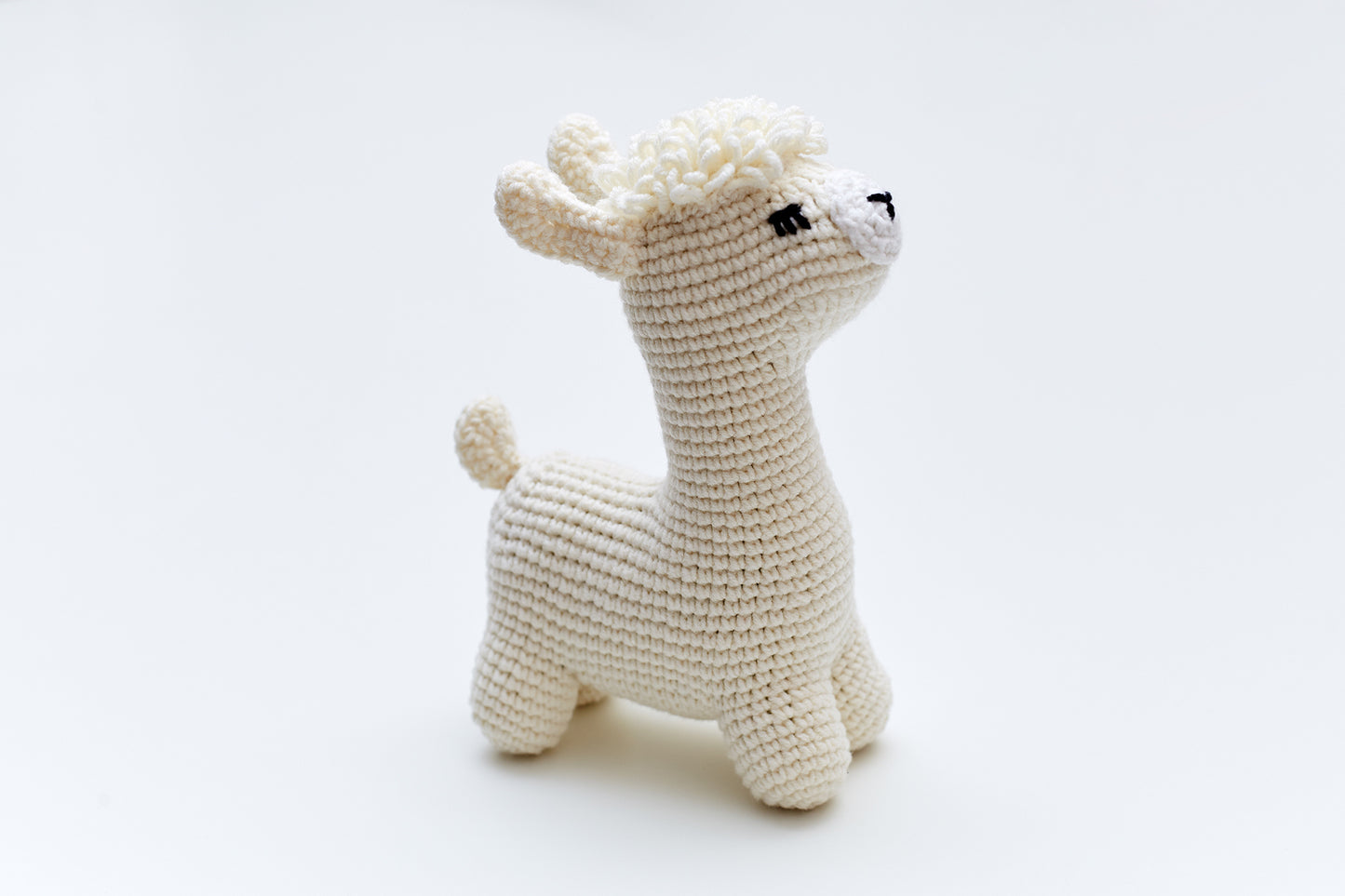 Christmas llama + baby Santa booties gift box