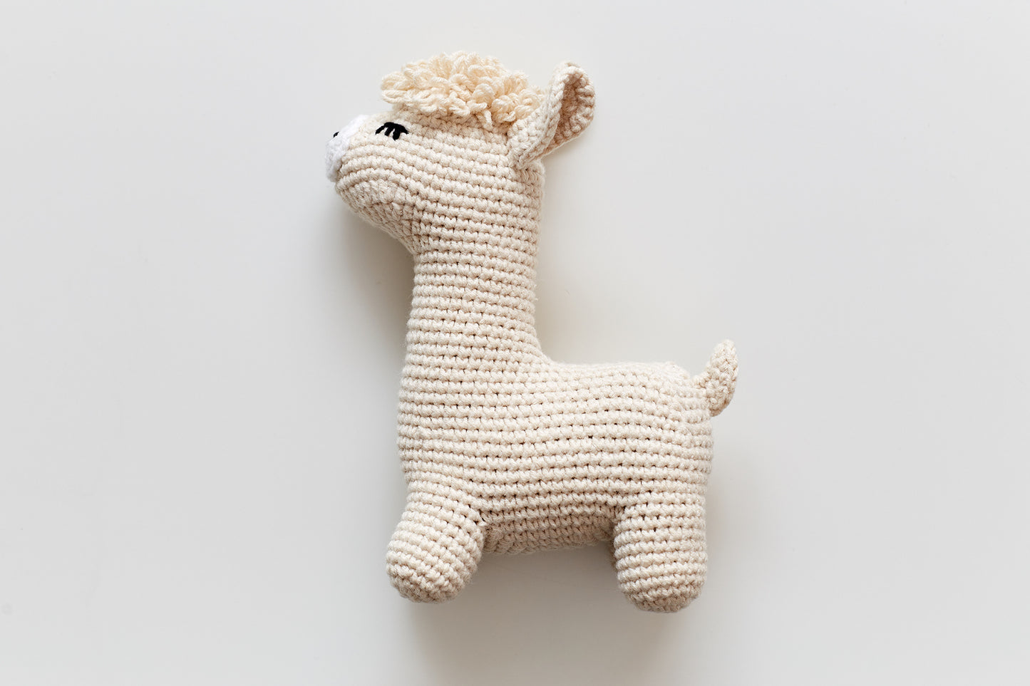 Gender reveal Llama toy gift box Beige