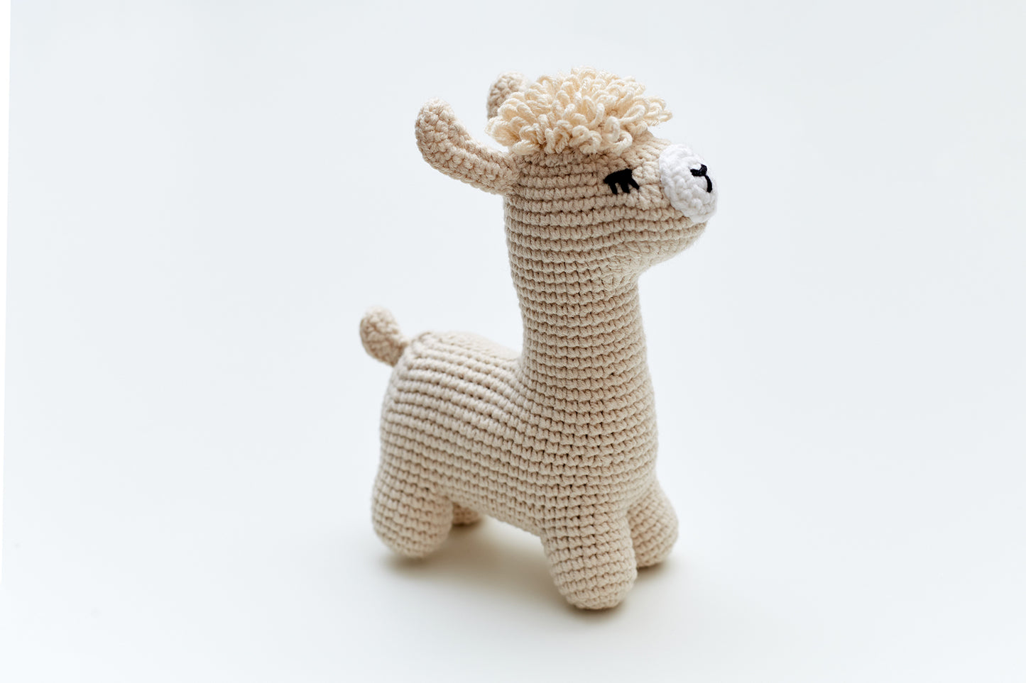 Gender reveal Llama toy gift box Beige