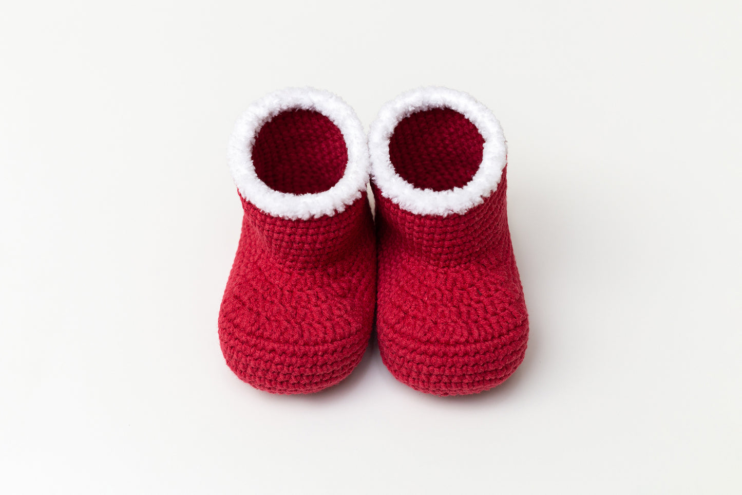 Christmas llama + baby Santa booties gift box