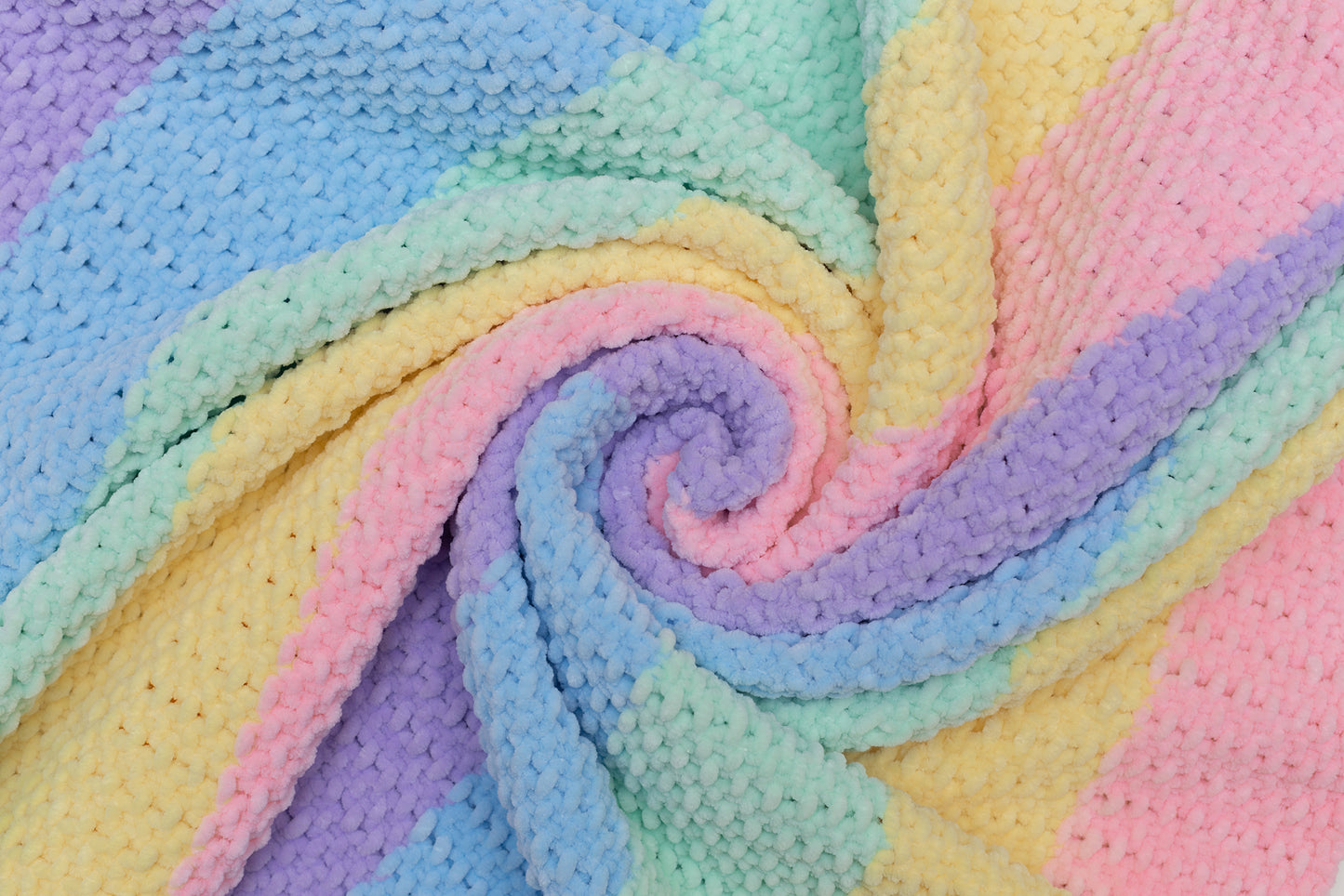 Unicorn toy & blanket & booties gift box Rainbow