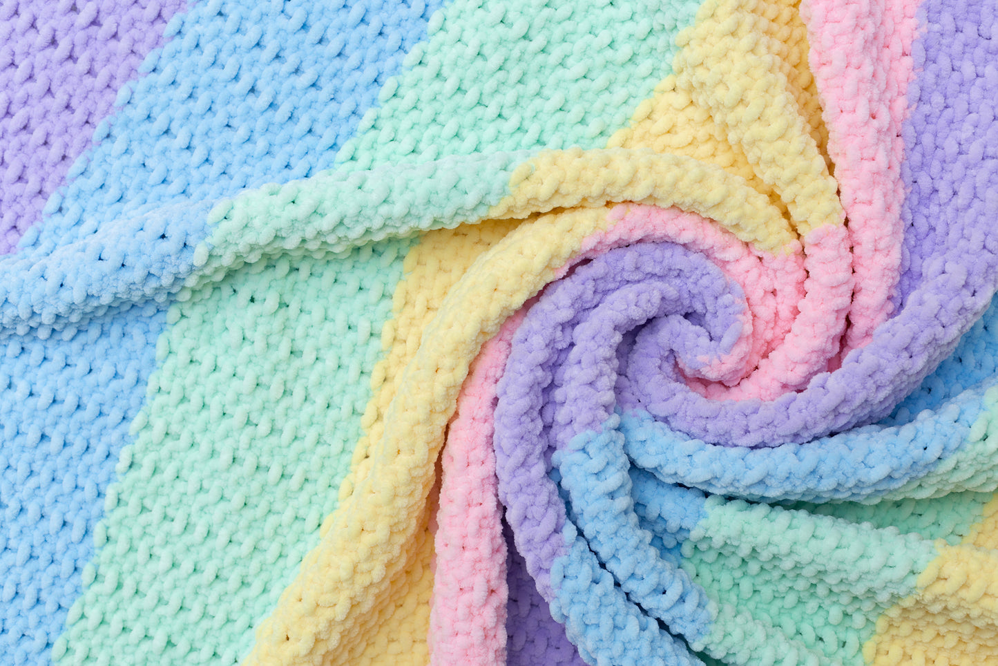 Unicorn toy & blanket & booties gift box Rainbow