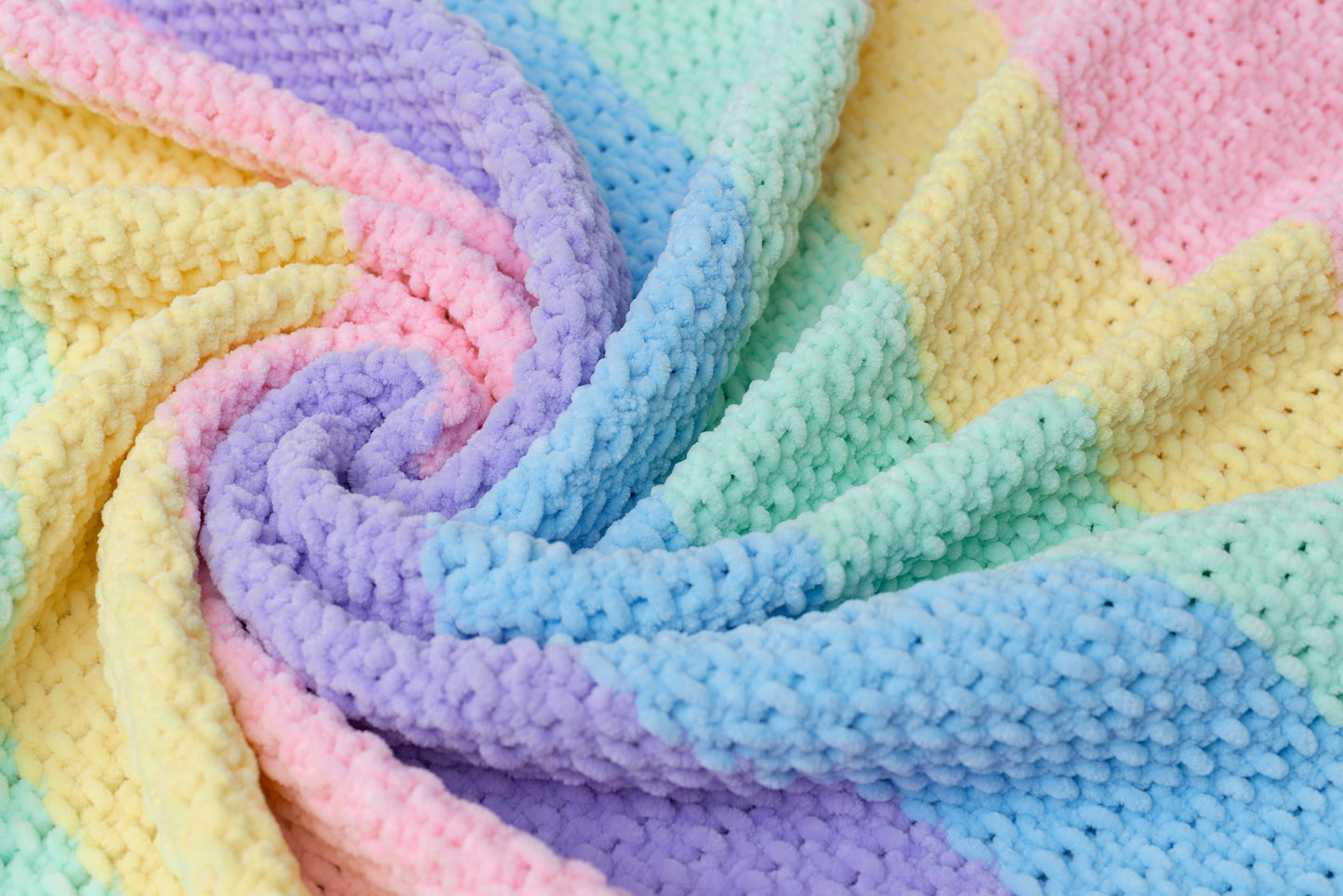 Unicorn toy & blanket & booties gift box Rainbow