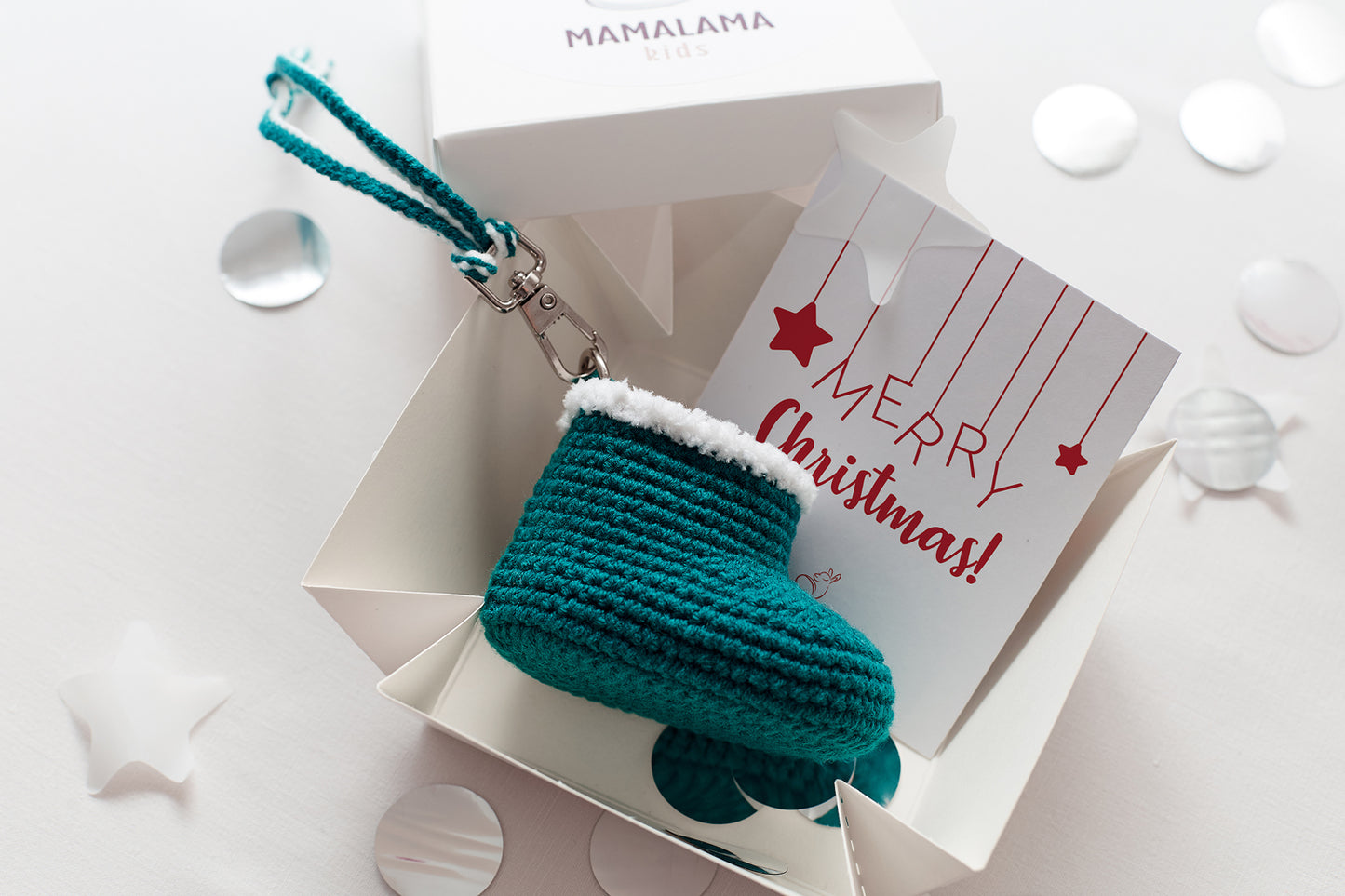 Christmas favor gift boxes for guests
