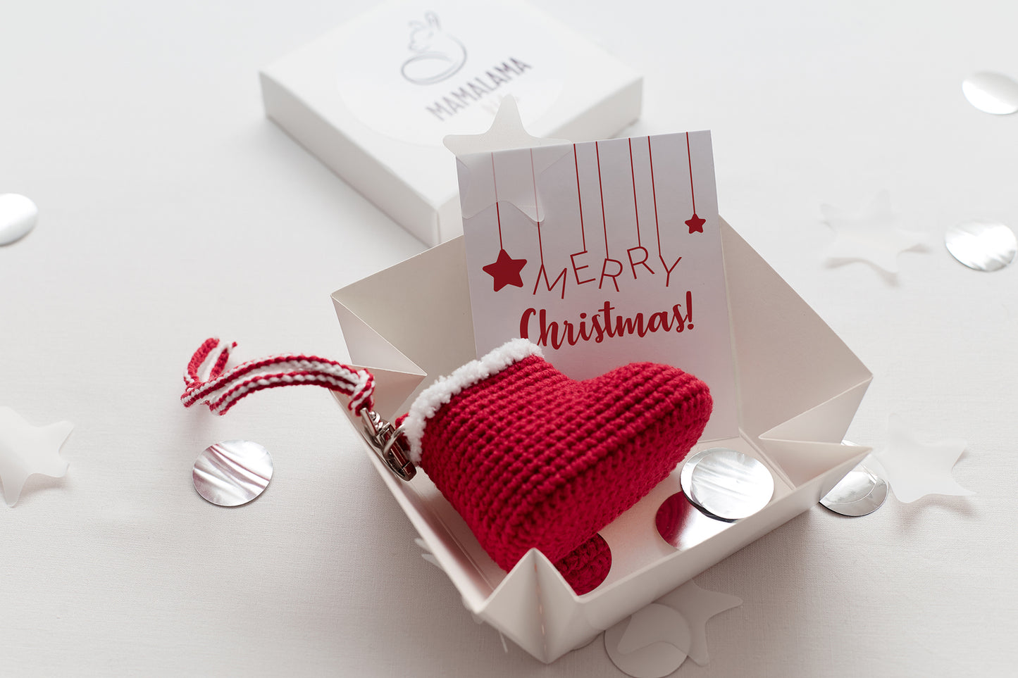 Christmas favor gift boxes for guests