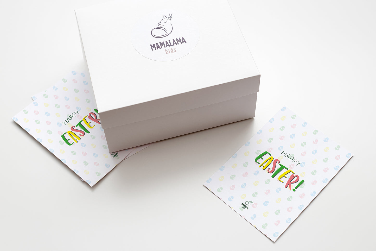 Easter llama toy gift box Brown