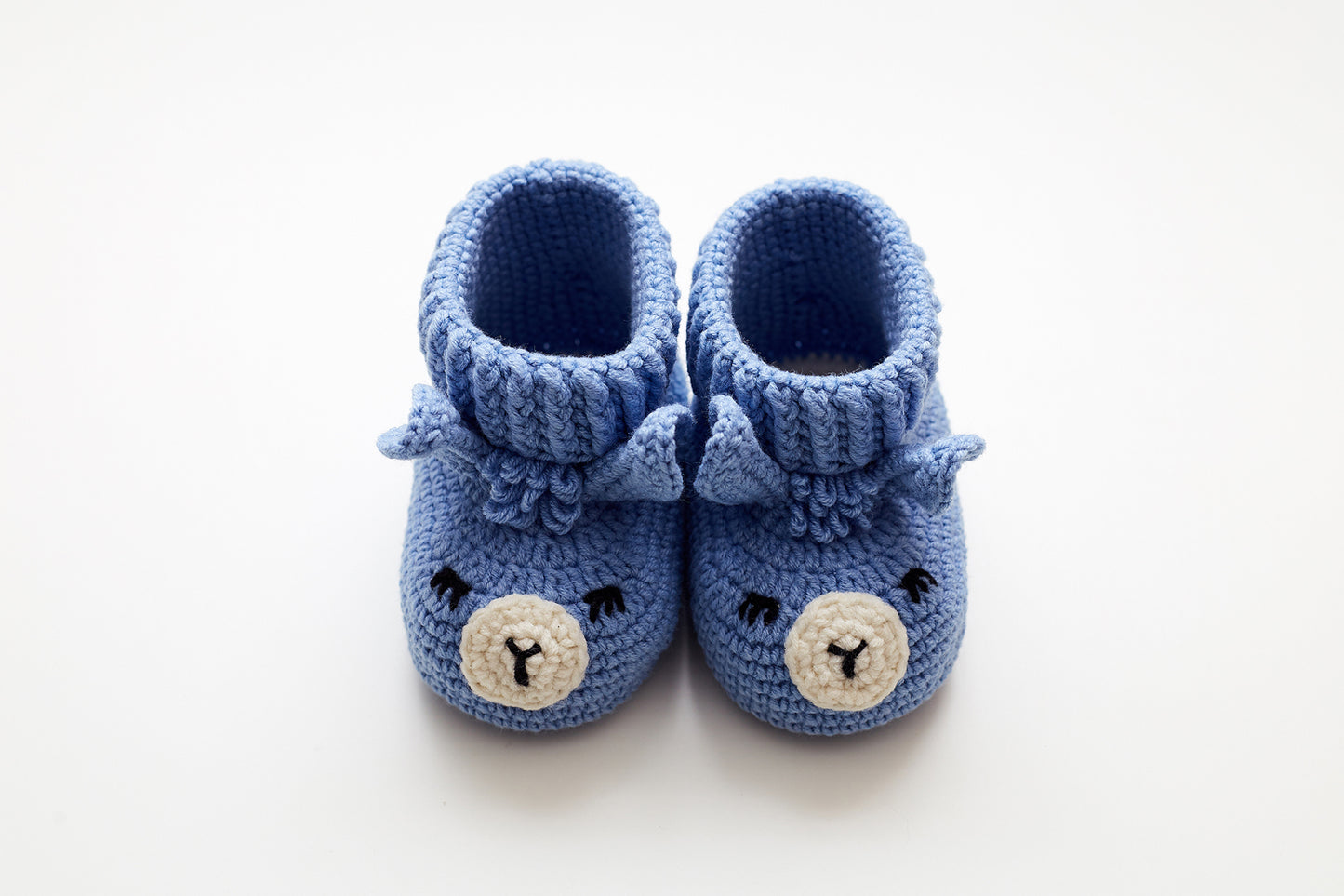 It's a boy llama booties baby gift box Blue