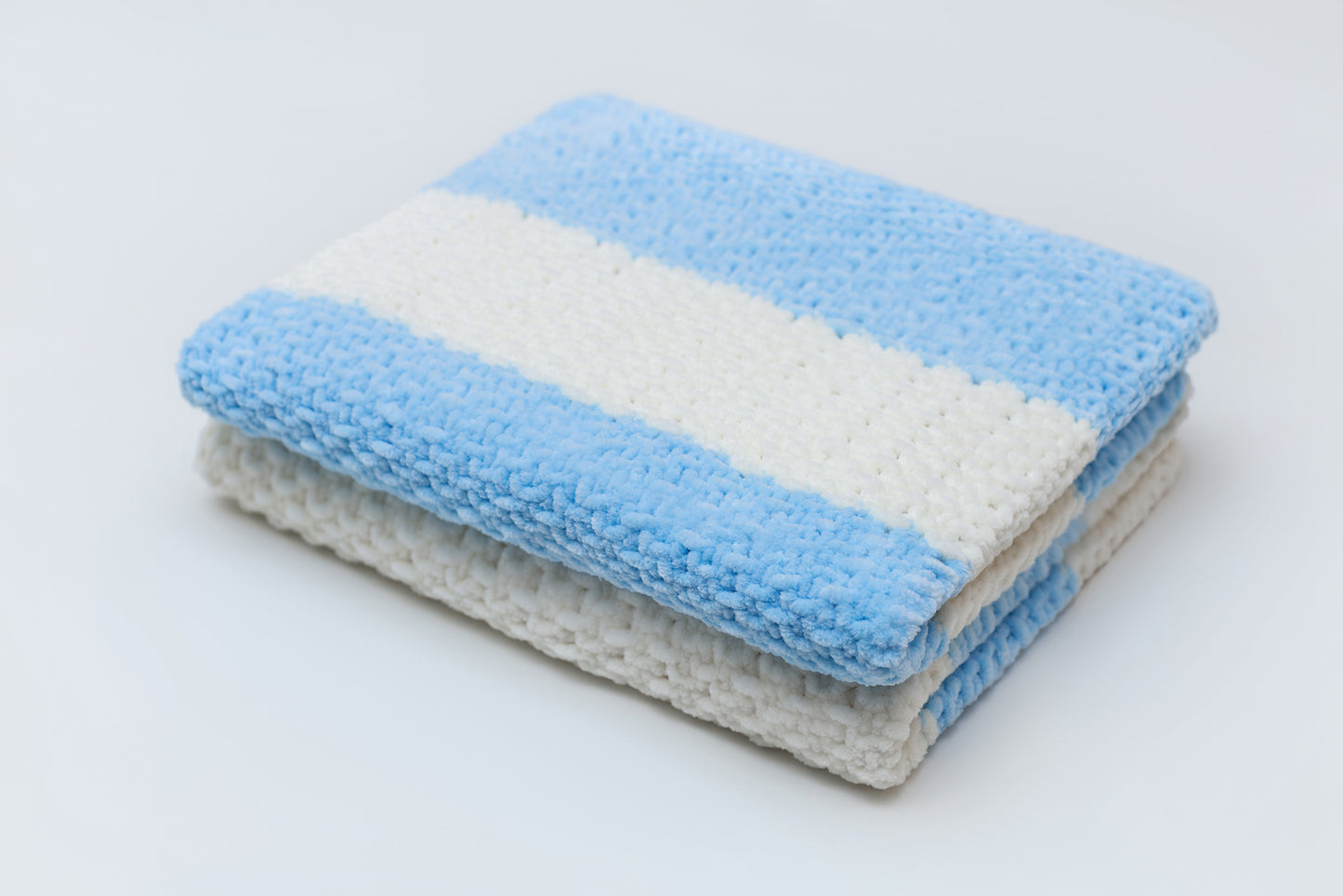 Llama toy & blanket gift box Blue