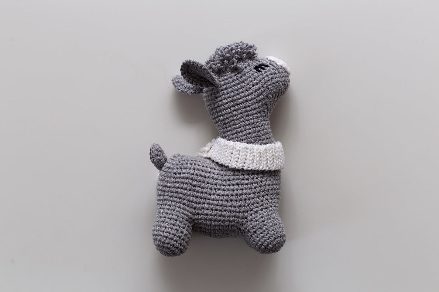 It's a Boy Llama toy & blanket & booties gift box Gray