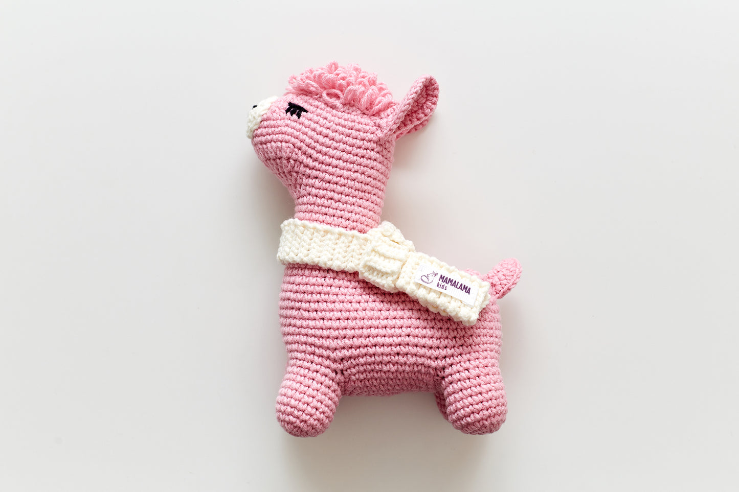 Llama toy & blanket gift box Pink