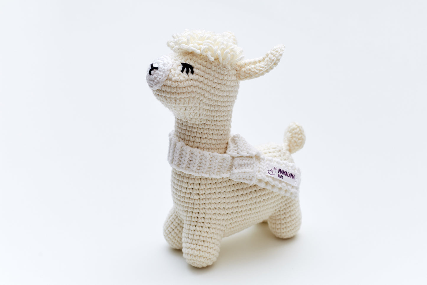 Llama toy & blanket gift box Green menthol