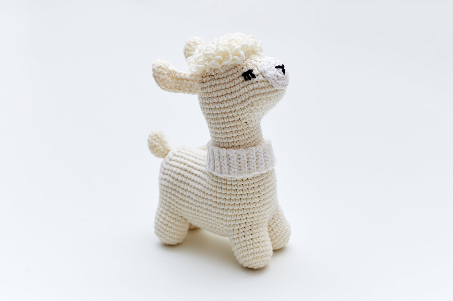 It's a Girl Llama toy & blanket & booties gift box Yellow