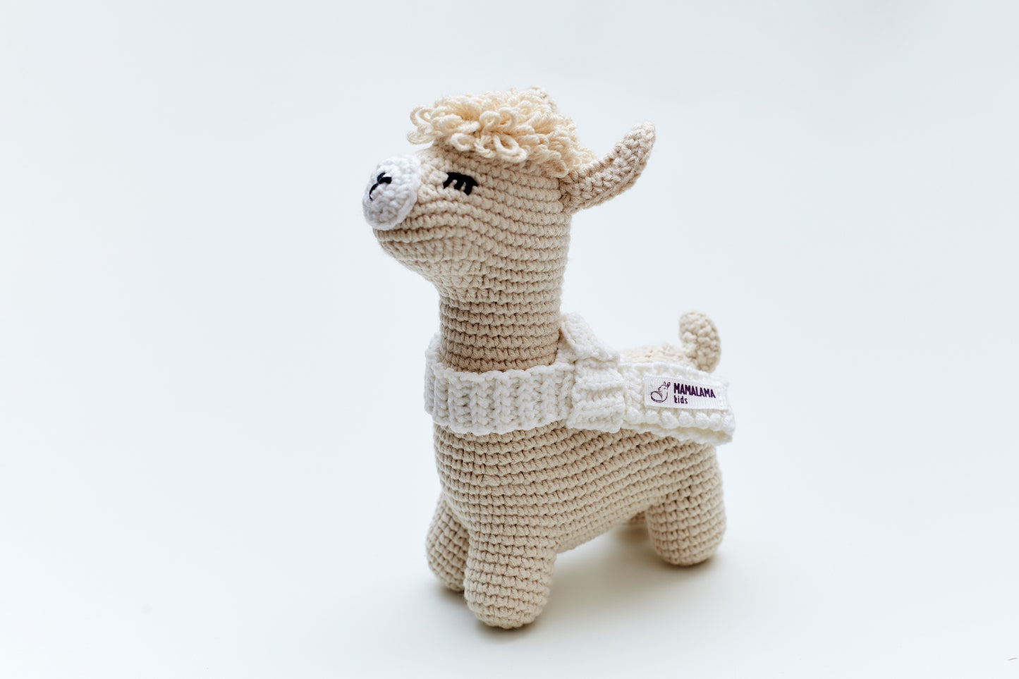 Llama toy gift box Beige