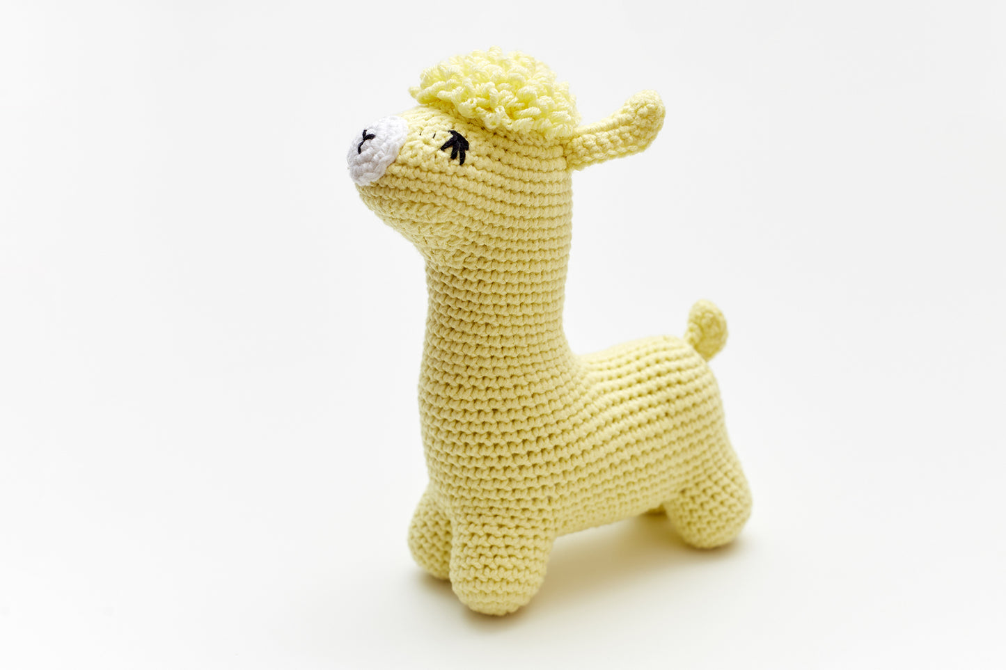 Llama toy gift box Yellow