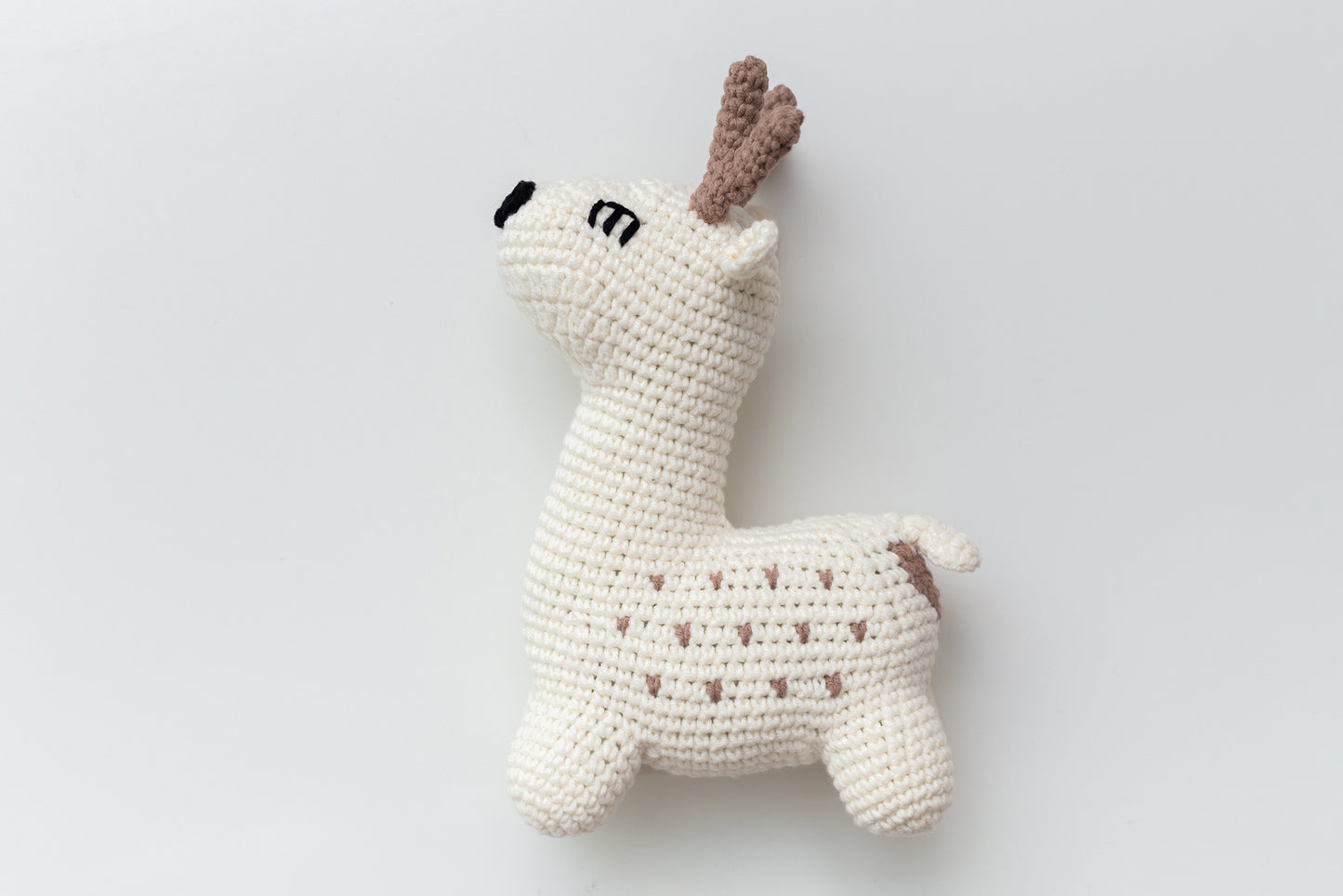 Christmas Deer toy & blanket & booties gift box Beige