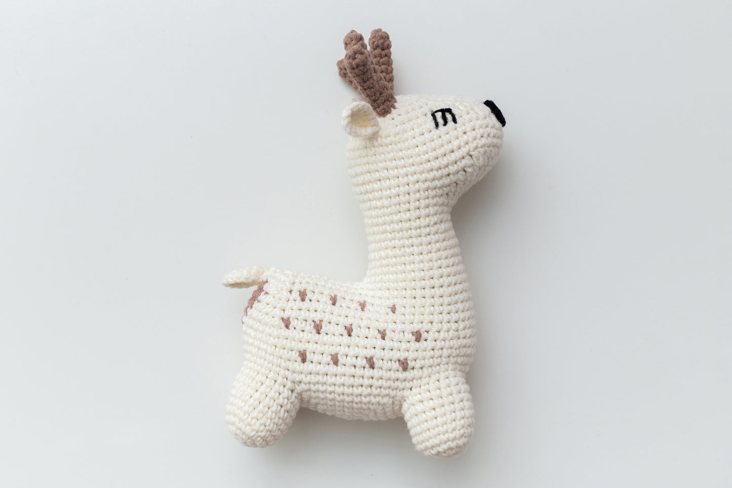 Christmas Deer toy & blanket gift box Beige