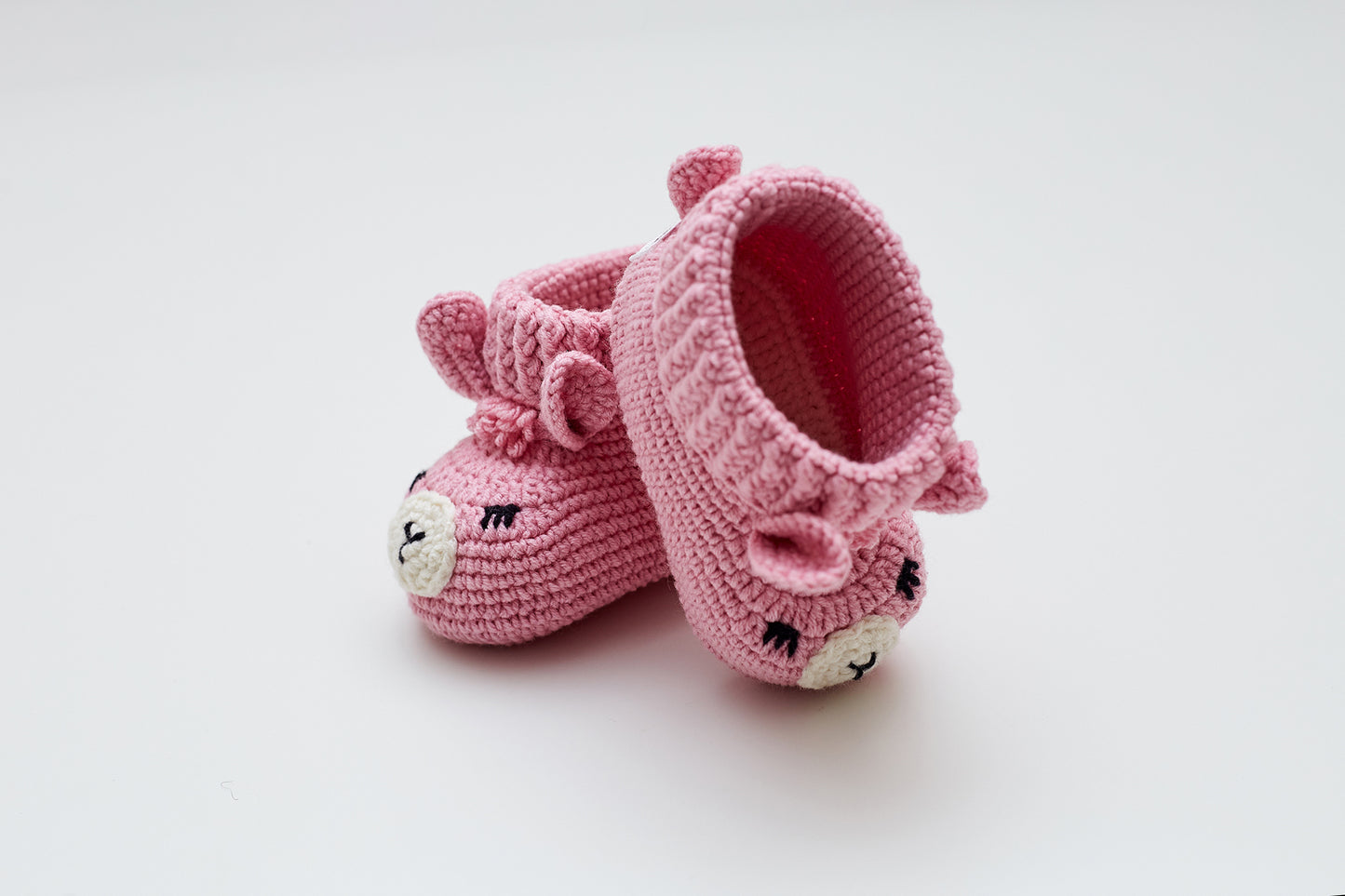 Llama toy & booties gift box Pink