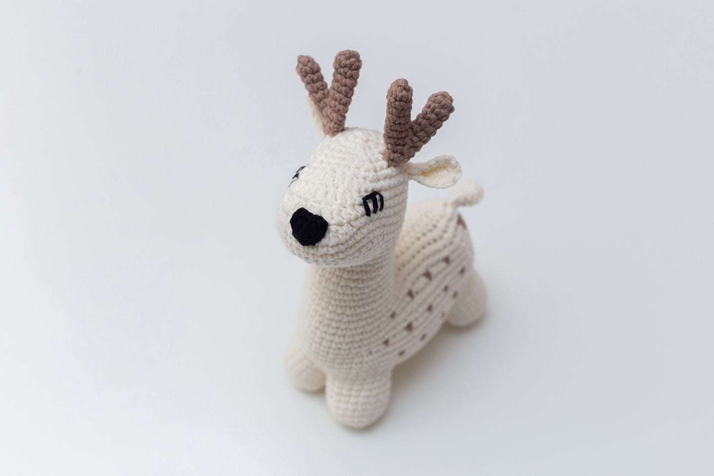 Christmas Deer toy & blanket & booties gift box Beige