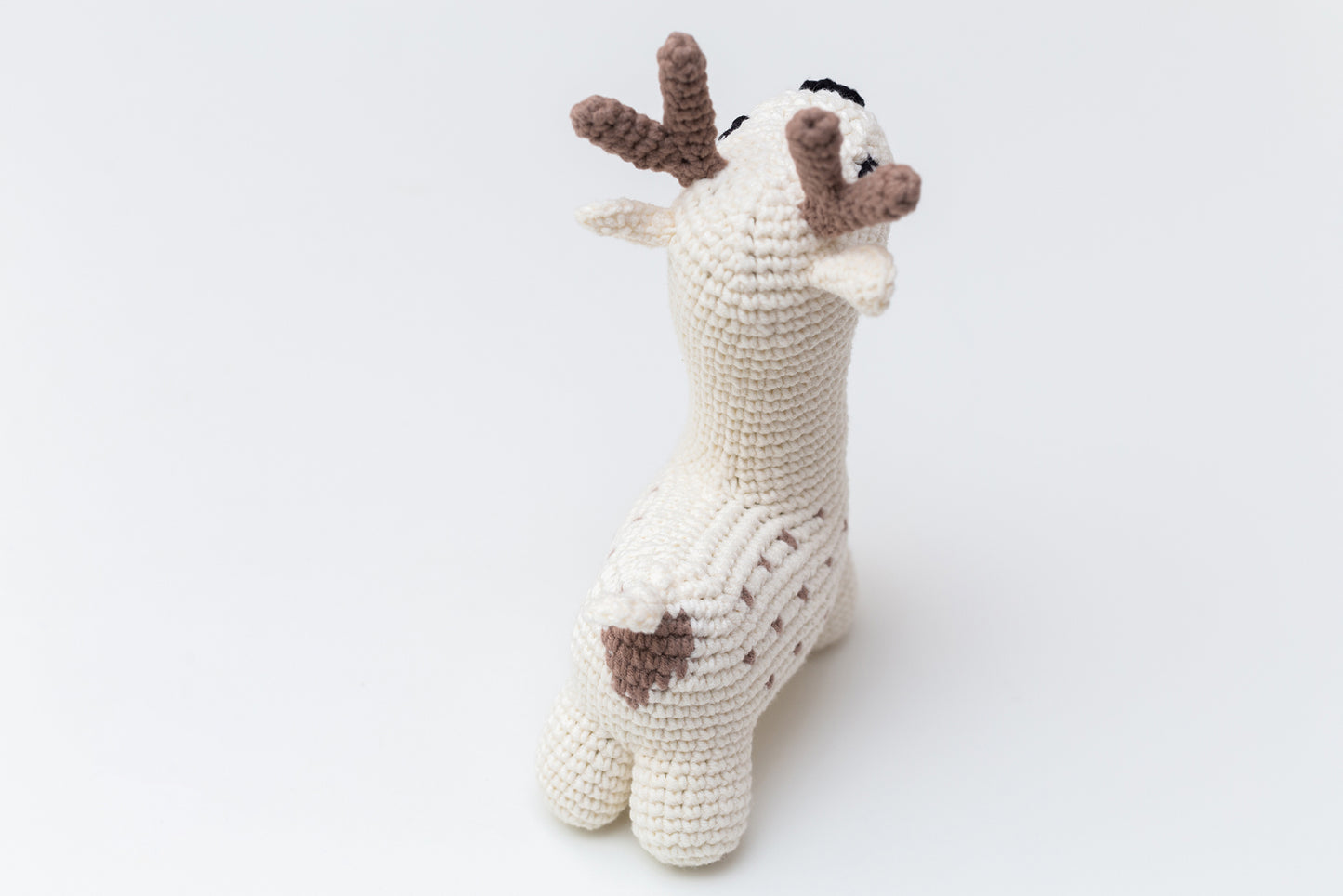 Christmas Deer toy & blanket gift box Beige
