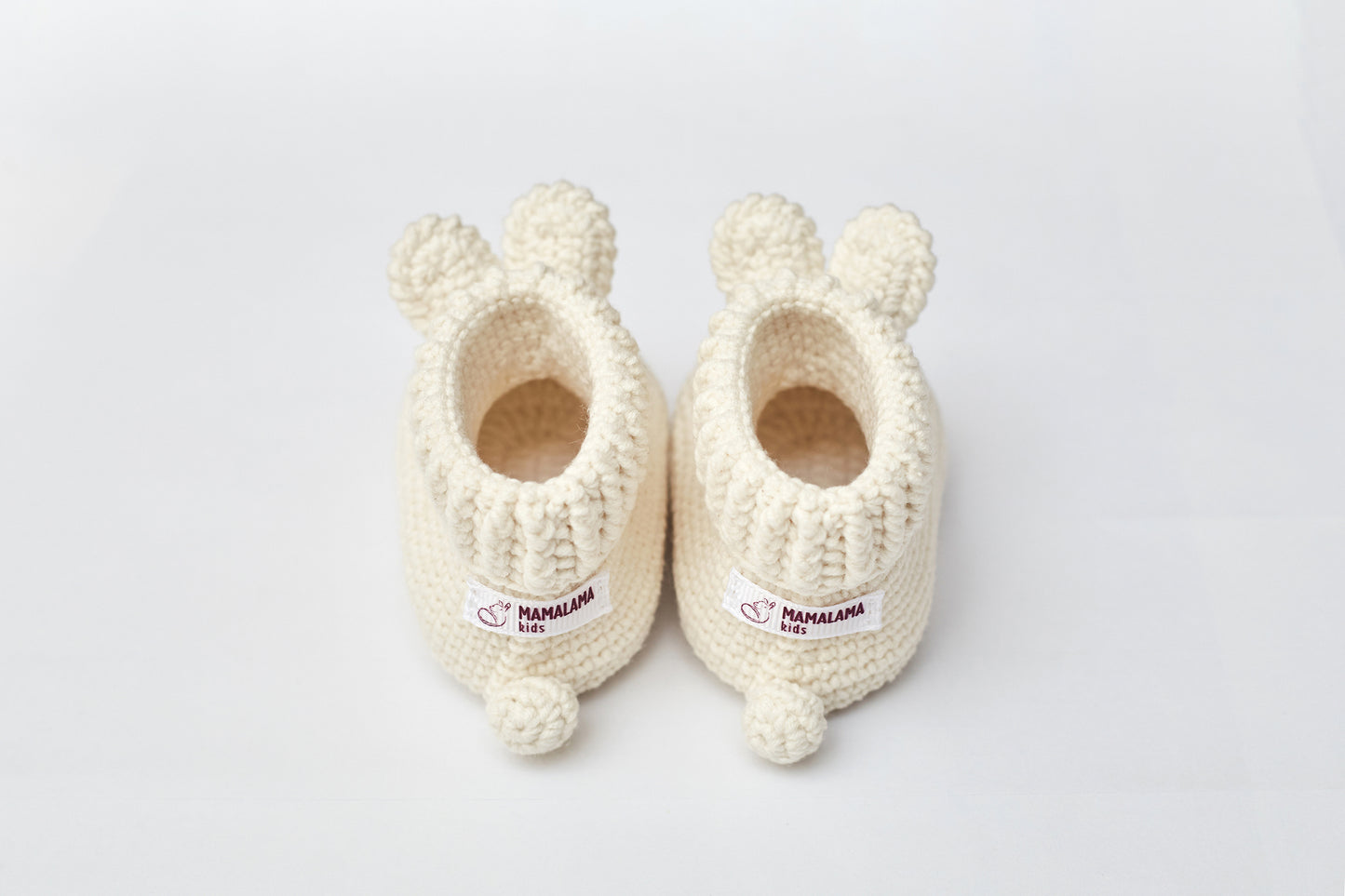 Bunny booties gift box Cream