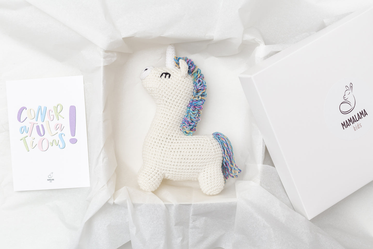 Unicorn toy gift box
