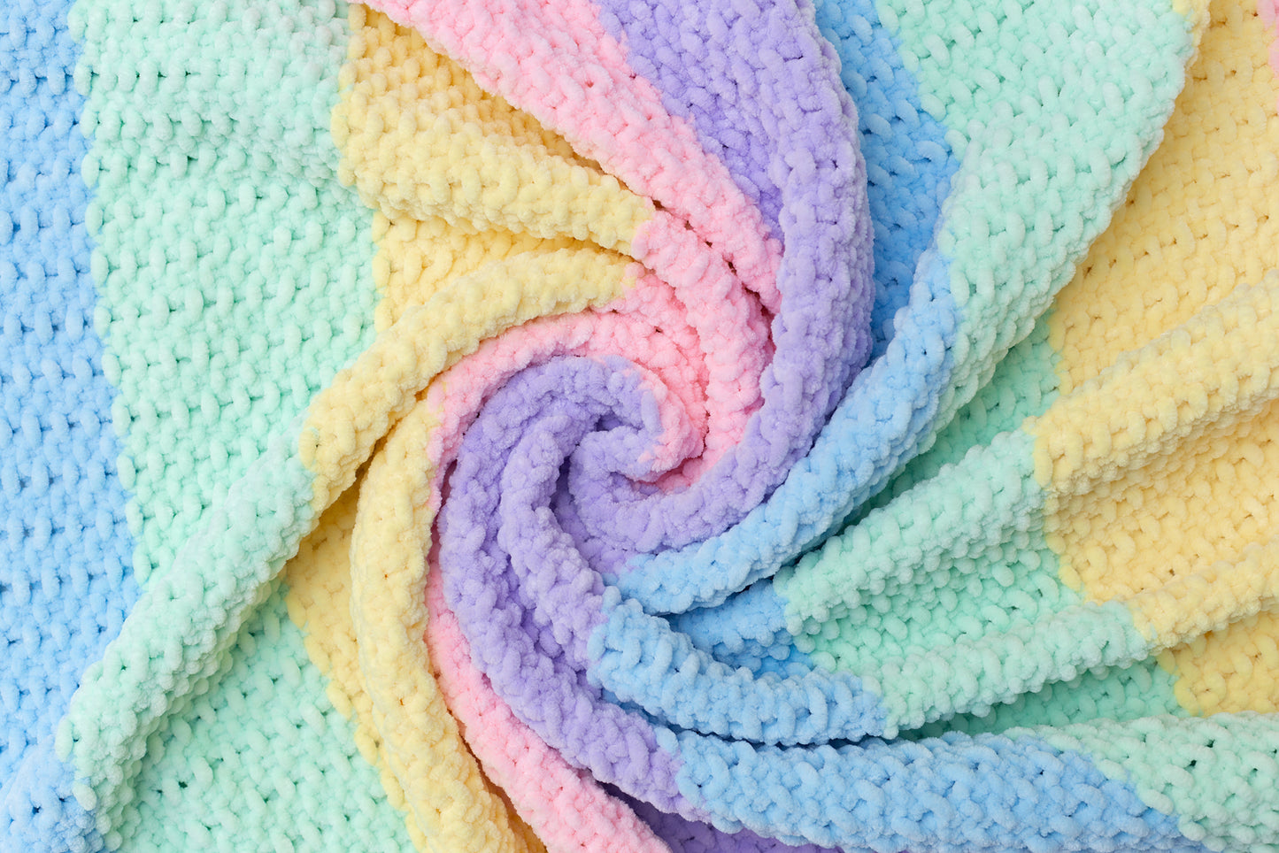 Baby blanket gift box Rainbow