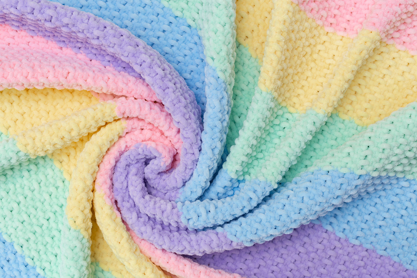 Baby blanket gift box Rainbow