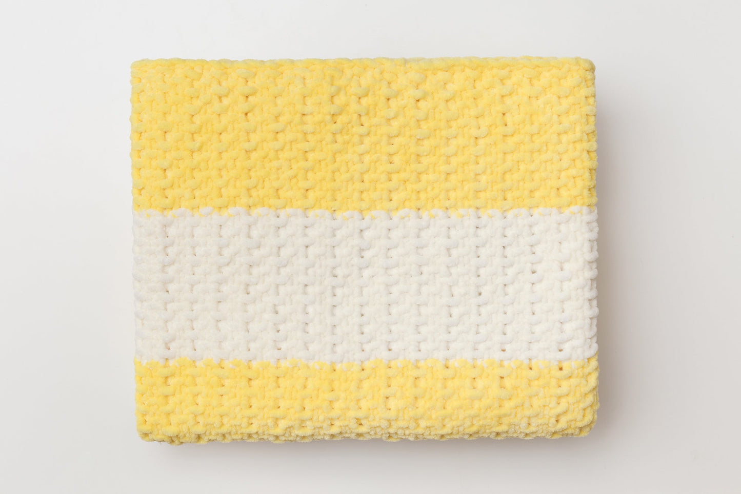 Llama toy & blanket gift box Yellow Off white