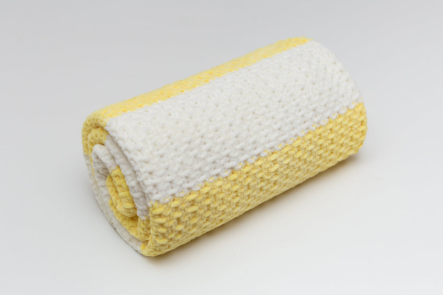 Llama toy & blanket gift box Yellow Off white