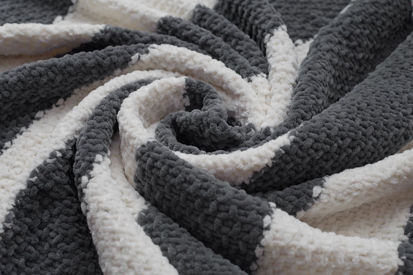 Baby blanket & bunny booties gift box Gray Gray