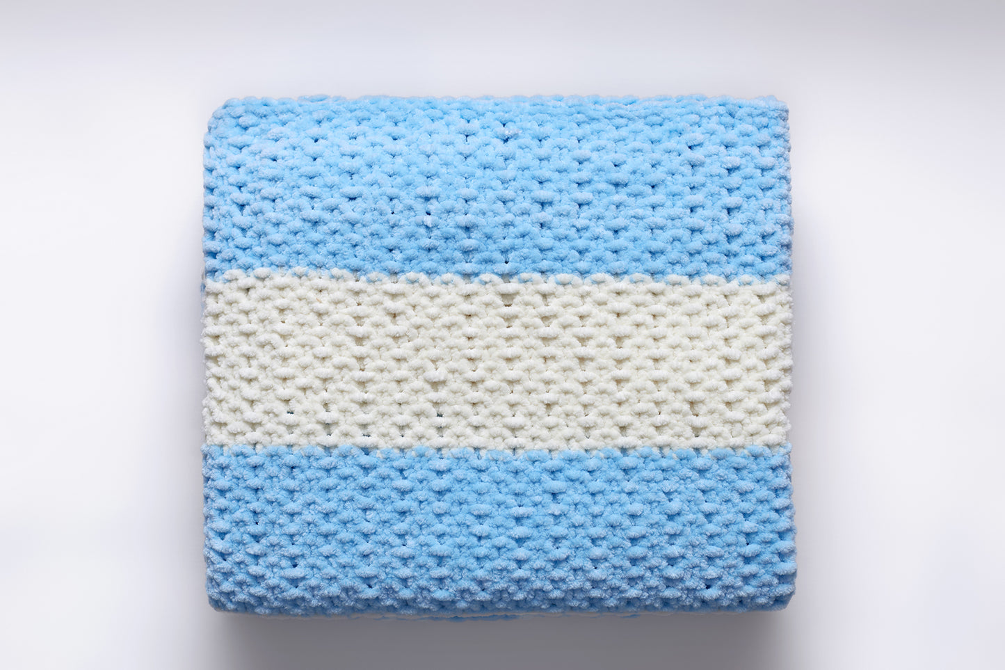 Baby blanket gift box Blue