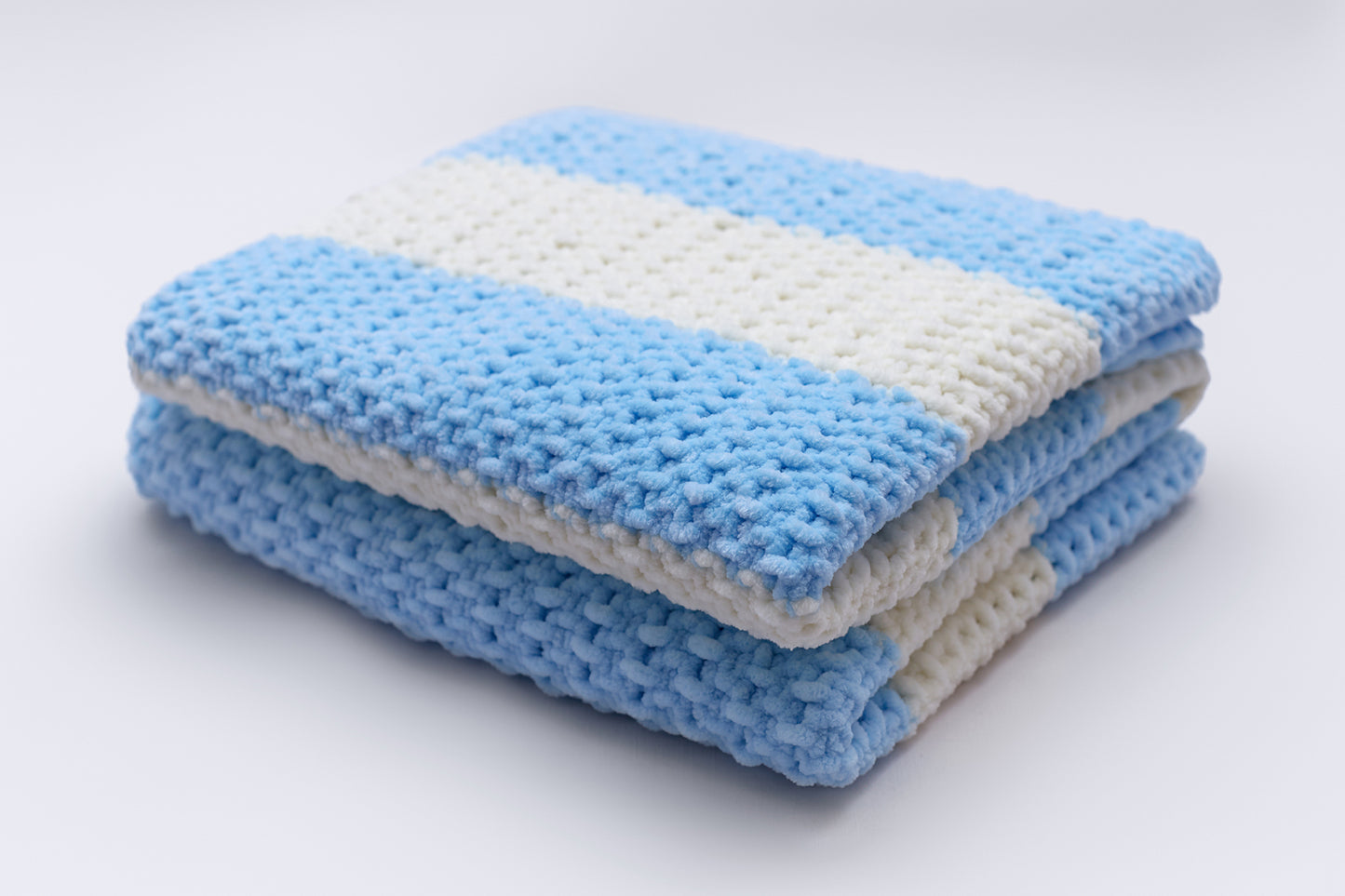 Baby blanket gift box Blue