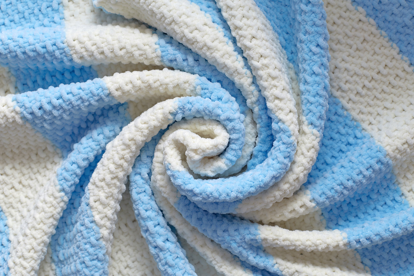 Baby blanket gift box Blue