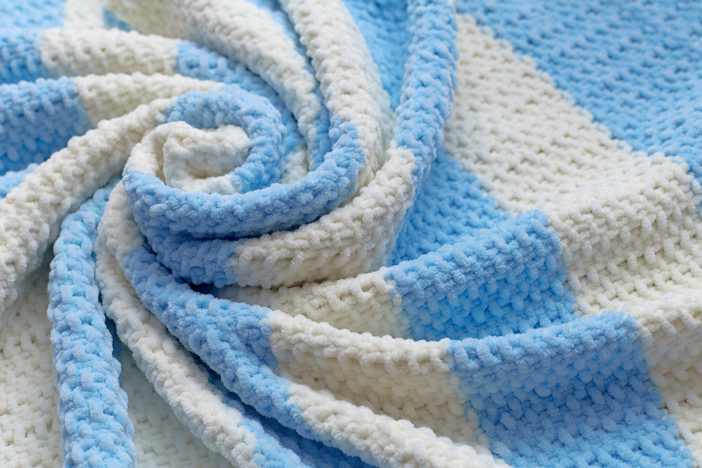 Baby blanket gift box Blue