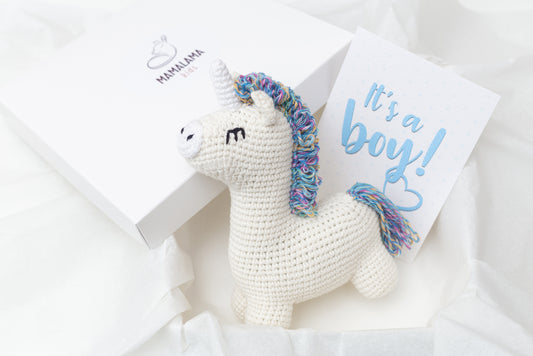 It's a Boy Unicorn toy gift box