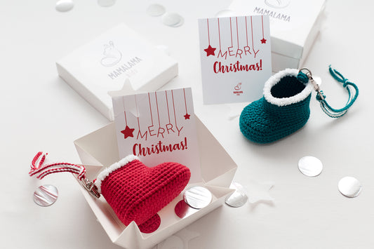 Christmas favor gift boxes for guests