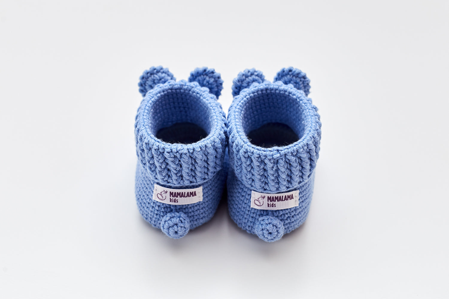 Baby boy shower gift box with crochet bunny booties – MamalamaKids