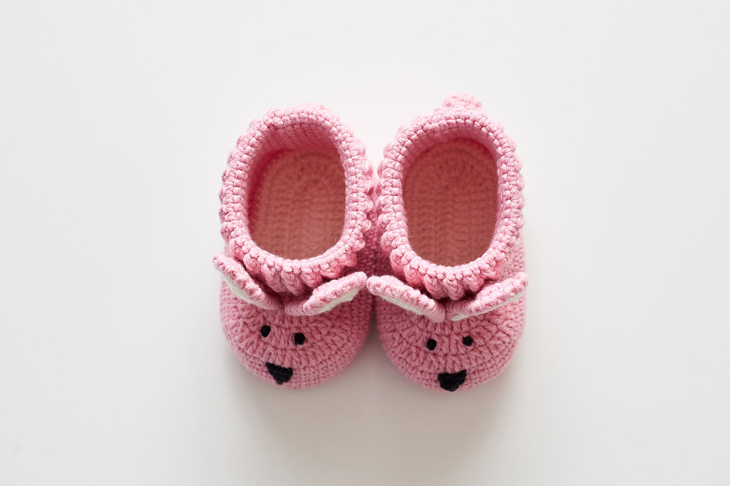 Bunny booties pregnancy gift box Pink