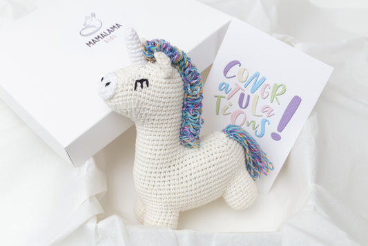 Unicorn toy gift box