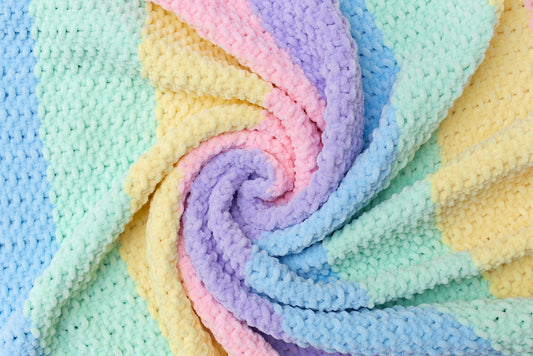 Baby blanket gift box Rainbow