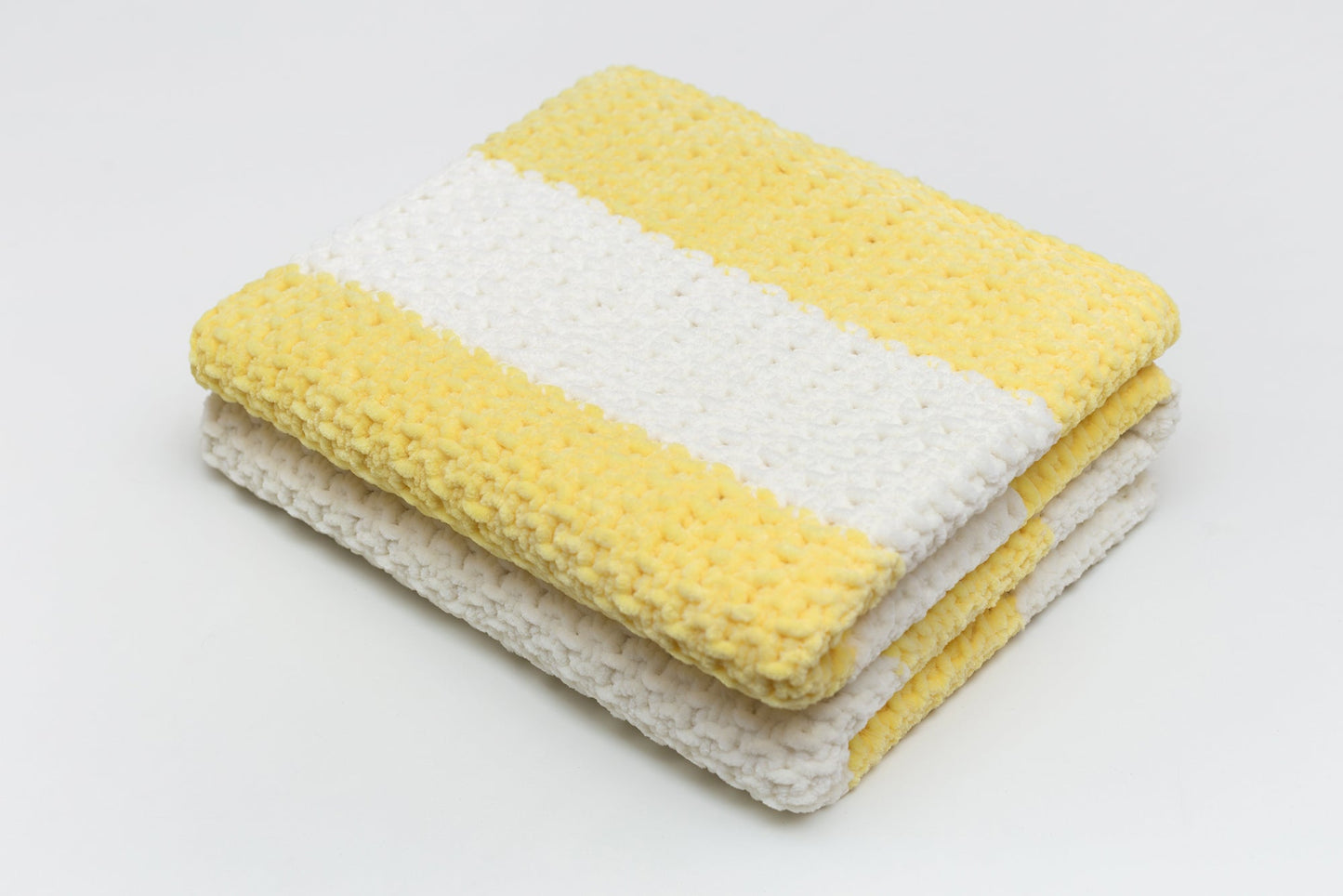 Llama toy & blanket gift box Yellow Off white