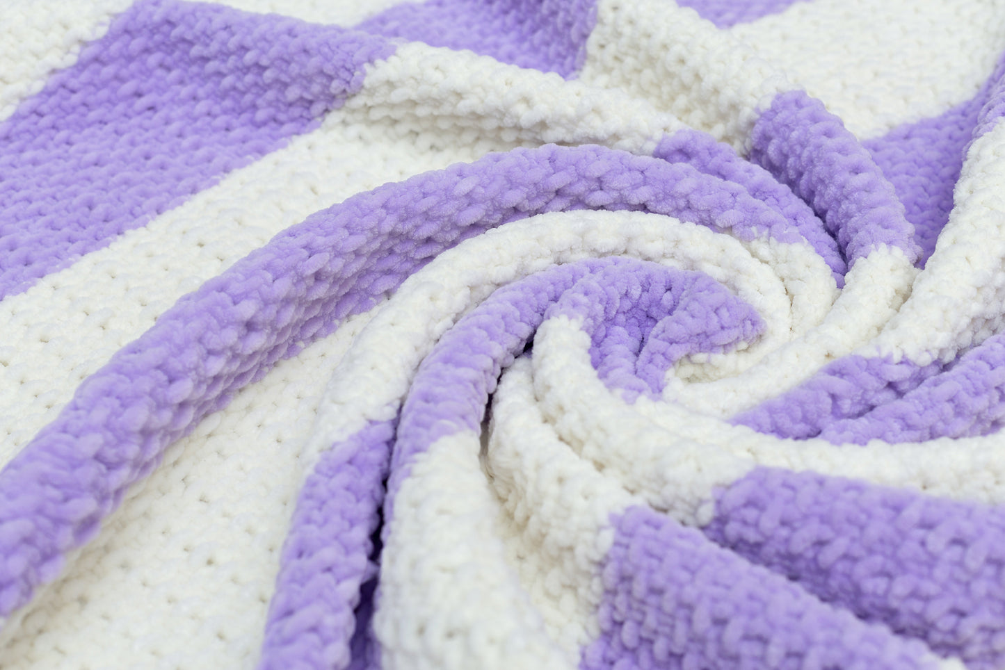 Baby blanket gift box Lavender