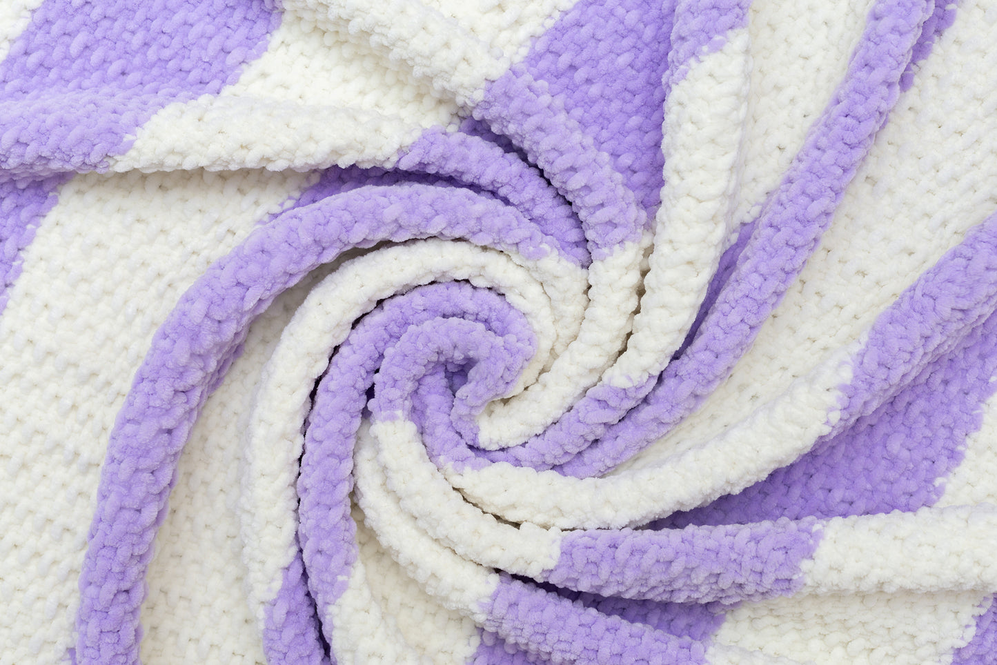 Baby blanket gift box Lavender