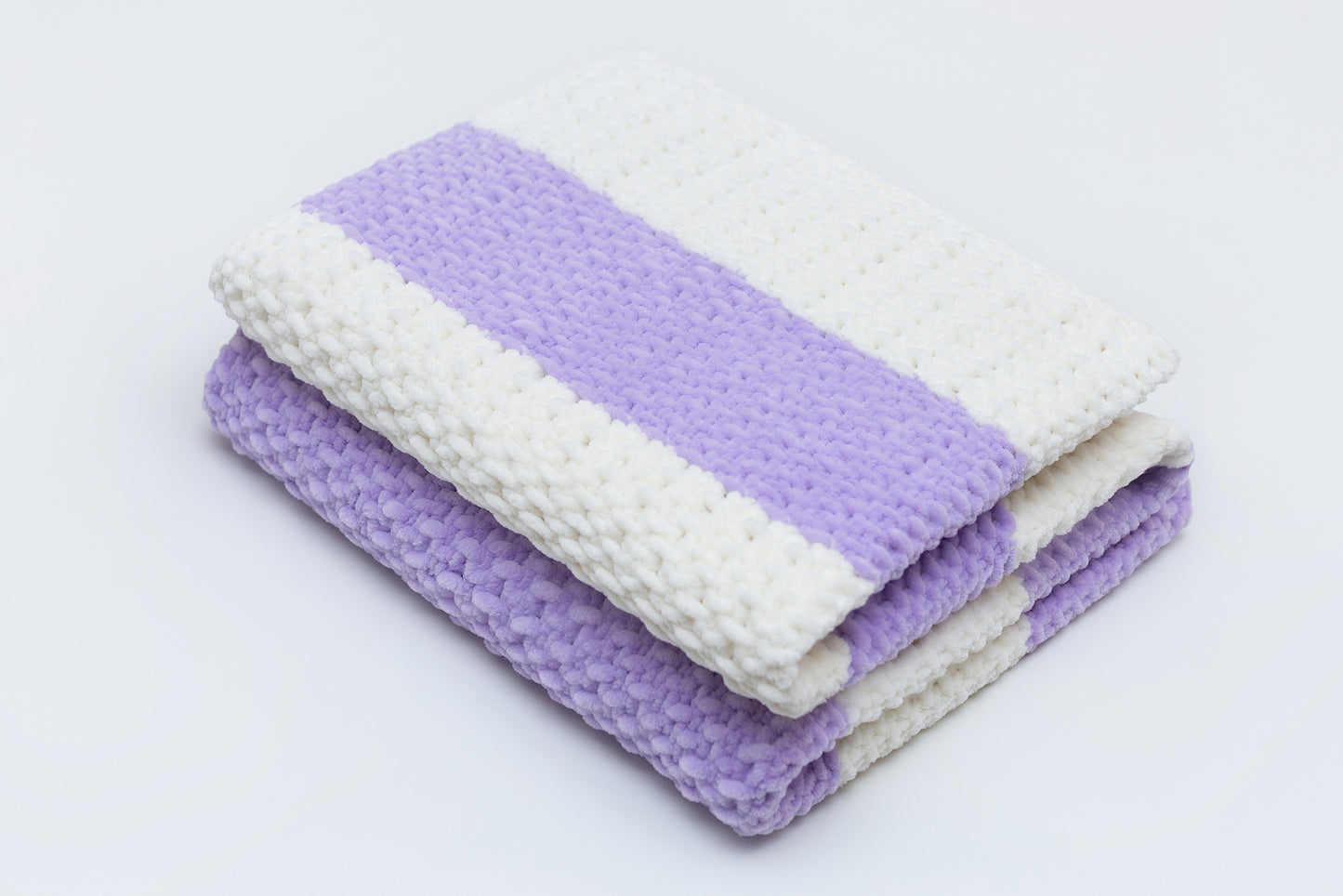 Baby blanket gift box Lavender